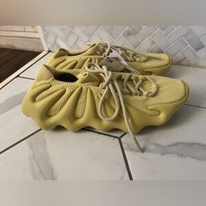 Yeezy Yellow Mens Adidas Sneakers
